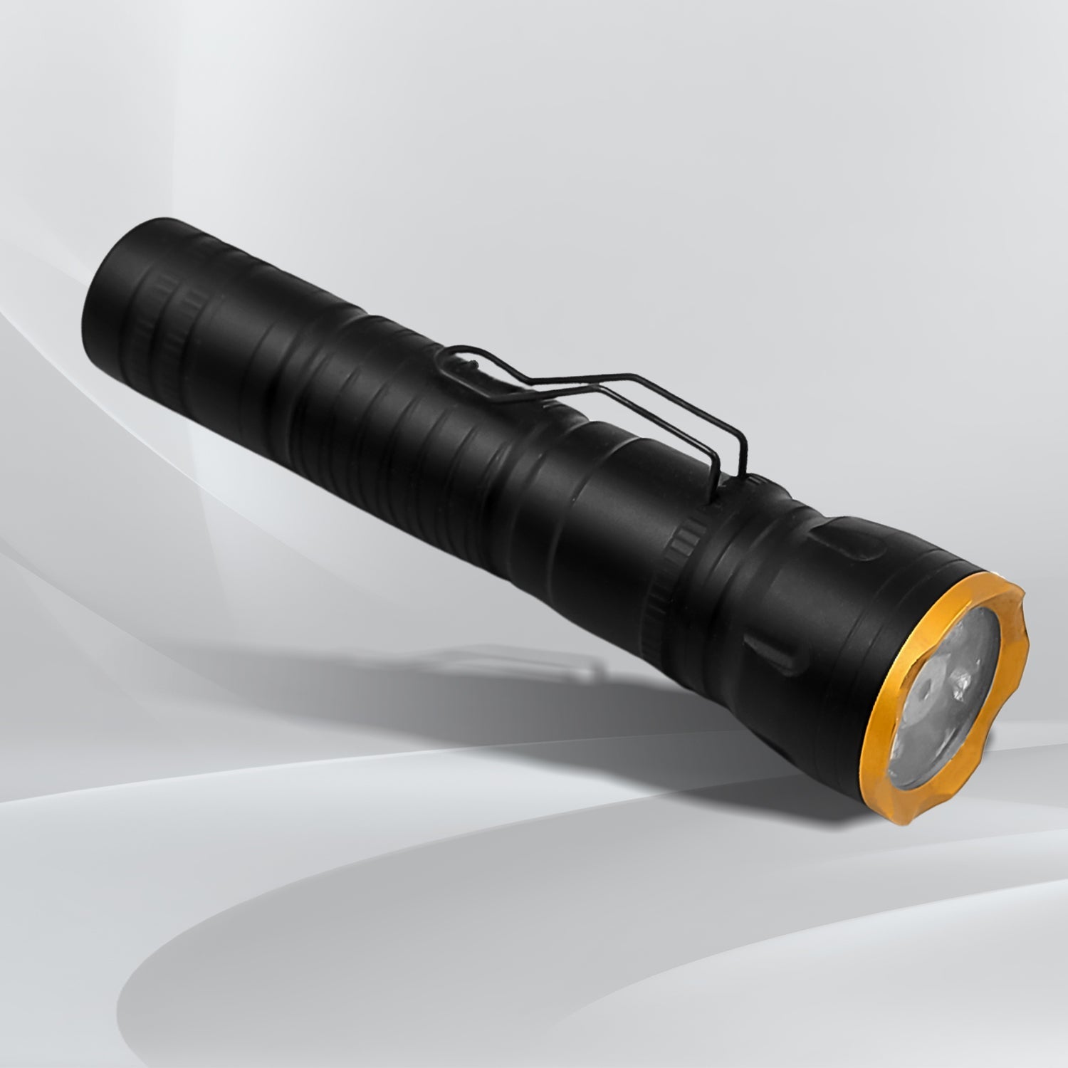 2in1 5 LED With 1 Laser Light Portable Mini Torch / Flashlight LED Powerful High Lumens Pen Light with Clip, Portable Pocket Compact Torch for Emergency A Battery operated (1 Pc / Battery not included) 2in1 5 LED With 1 Laser Light Portable Mini Torch / Flashlight LED Powerful High Lumens Pen Light with Clip, Portable Pocket Compact Torch for Emergency A Battery operated (1 Pc / Battery not included)